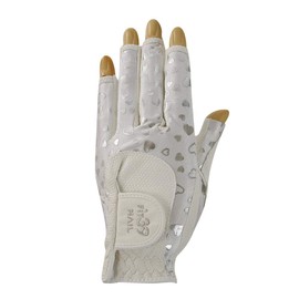 MIC 39 GOLF FIT39 NAIL Heart Series, Left Hand, Heart Silver/White, M