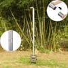 SoloWilder Wood Stove Pipe 2.36" Flue Extension Stainless Steel 14.17in