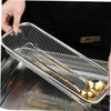 TEHAUX 2Pcs Stainless Steel Dishwasher Basket Durable Cutlery Holder with