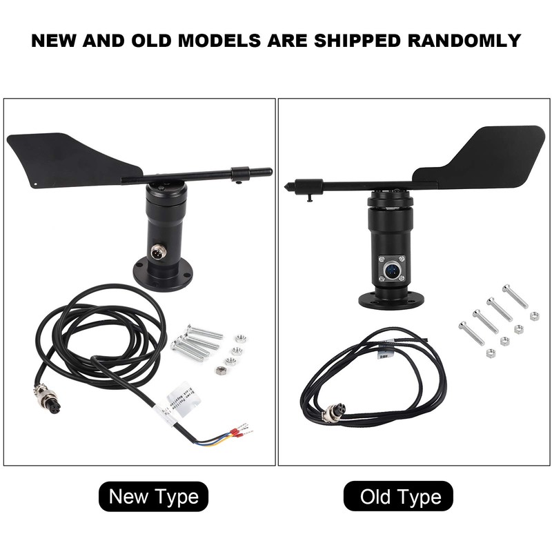 Natudeco Wind Direction Sensor, Aluminium Alloy, Wind Speed and Direction
