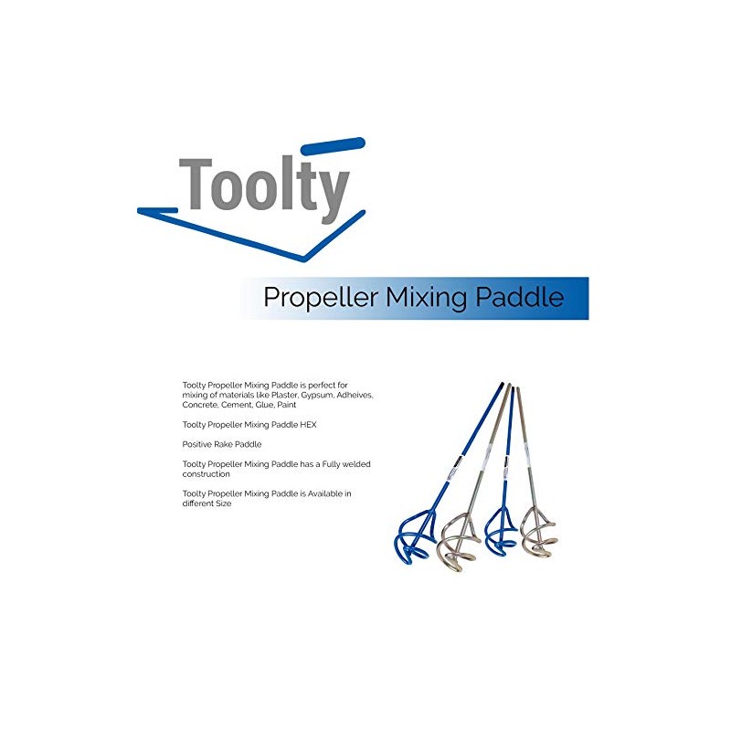 Toolty Propeller Mixing Paddle 60 x 320 x 6mm -