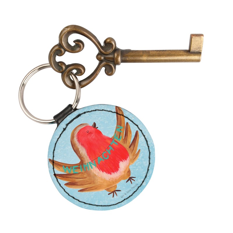 Mr. & Mrs. Panda Variants Keyring Robin Christmas OT