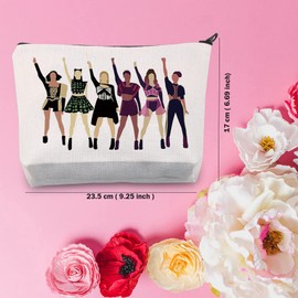 Musical Gift Musical Broadway Musical Theatre Gift Six Broadway Musical Inspired Zipper Pouch for Musical Lovers Broadway Fans Gift (U.Six The)