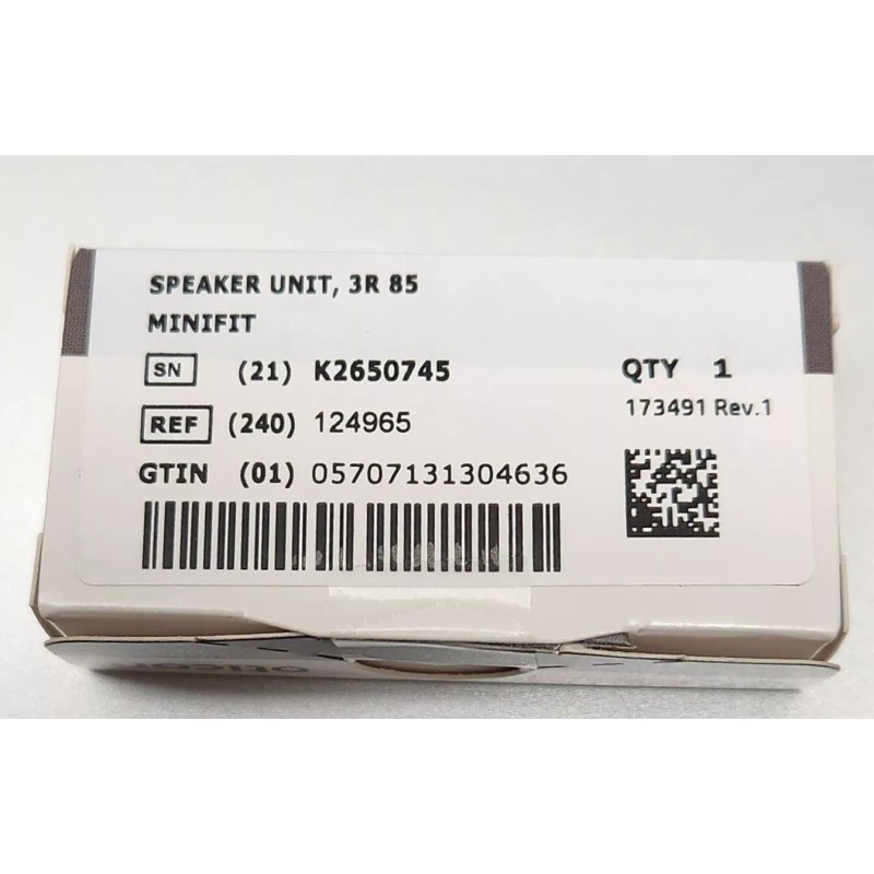 Oticon More Real Zircon OPN Ruby Receiver ( size 3-85dB-Right