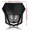 Off-Road Headlight Cowl Motocross Street Headlamp Front Mask Bike Dirt