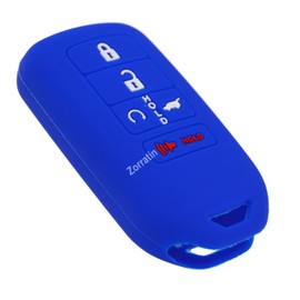 Silicone Remote Key Fob Cover Protector for Honda Civic Accord Pilot CR-V 5 Buttons Ridgeline Passport