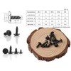 LBY 1000pcs M2.3 M2.6 Truss Head Self-Tapping Screws, Wafer and