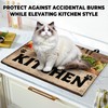 Stove Top Cover Retro Flower Gas Stove Top Cover for