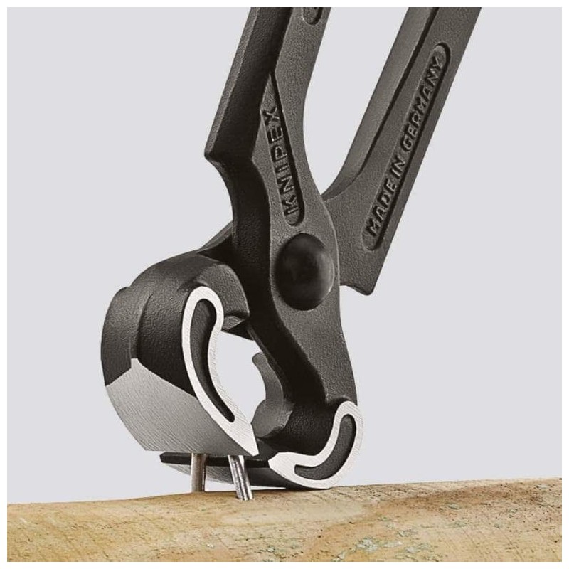 Knipex Carpenters' Pincers black atramentized, plastic coated 210 mm (self-service