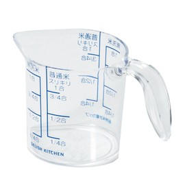 Delish Kitchen CC-1846 Pearl Metal Rice Measuring Cup, Easy to Scoop Rice Cup