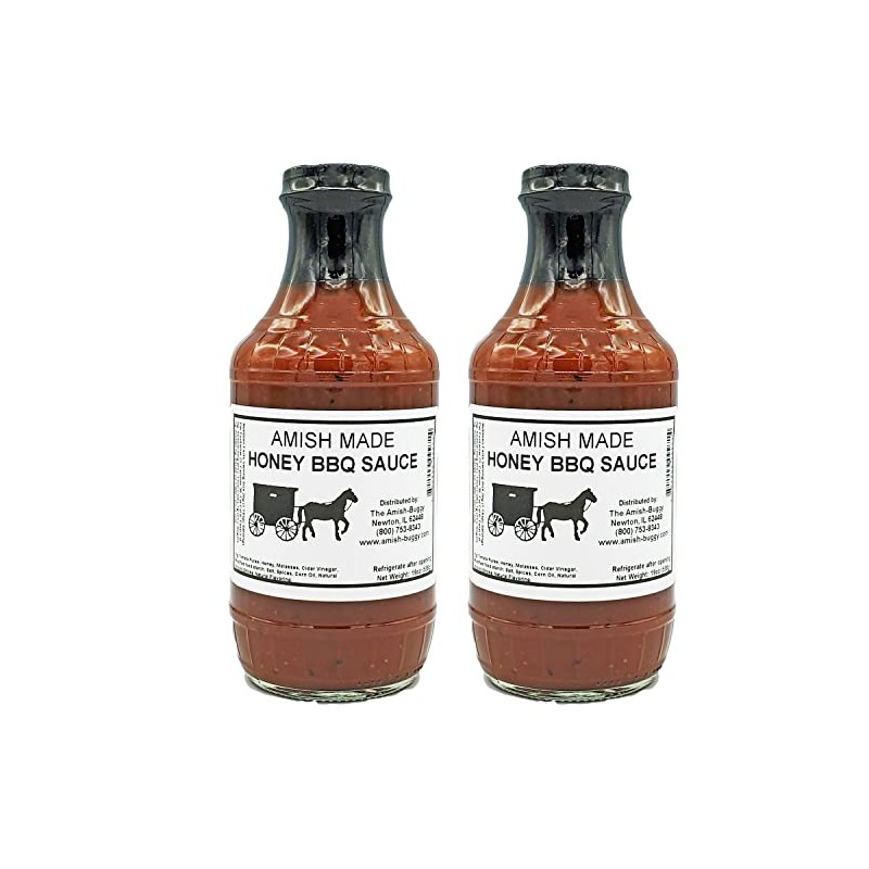 Amish Made BBQ Sauce (Honey (2 Jars))
