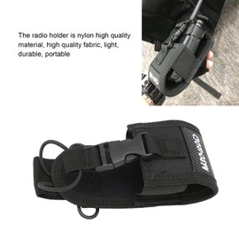 Soporte de Radio Táctico, Estuche de Radio Estuche de Radio Ajustable Radios Militares de Servicio Pesado Bolsa de Funda de Nylon para UV-5R BF-888S Walkie Talkie de Dos