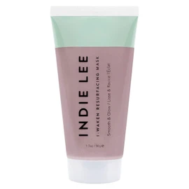 Indie Lee I-Waken Resurfacing Mask - Smoothing & Exfoliating Clay Mask with BHA, Vitamin C, and Kaolin & Bentonite Clays - 1.7oz / 50g