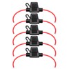 VANTRONIK Waterproof MINI Inline Fuse Holder with 18 Gauge AWG