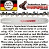 For STIHL COPPERHEAD 18" BAR, PRO SAW CHAIN & FILE