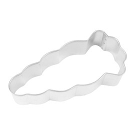 R&M Carrot Wide 4" Tinplated Cookie Cutter