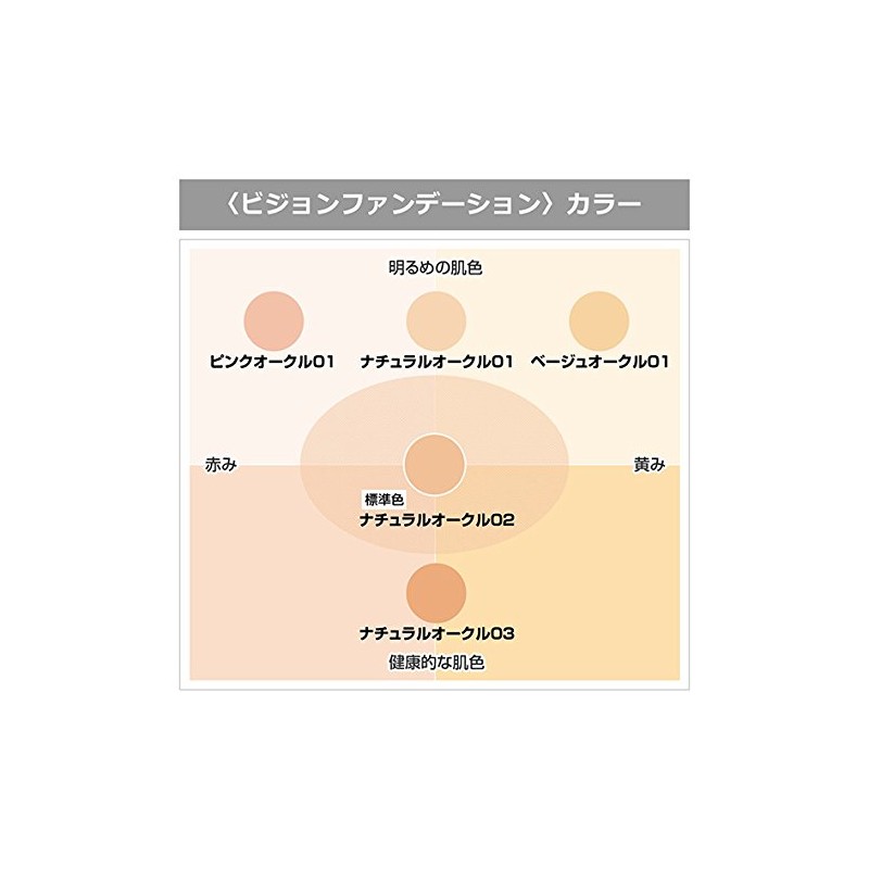 ekusubo-te Vision fainkaba-pauda- Foundation (Refill)