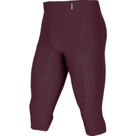 Champro Standard Blocker Traditional Adult Football Game Pants, Maroon, 2X-Large