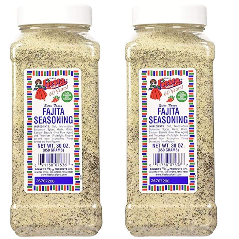 Bolner's Fiesta Extra Fancy Fajita Seasoning, 30-Ounce Plastic Canister (30