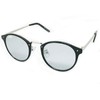 Flone FBL 064-3 Sunglasses, Black x Silver, Light Gray