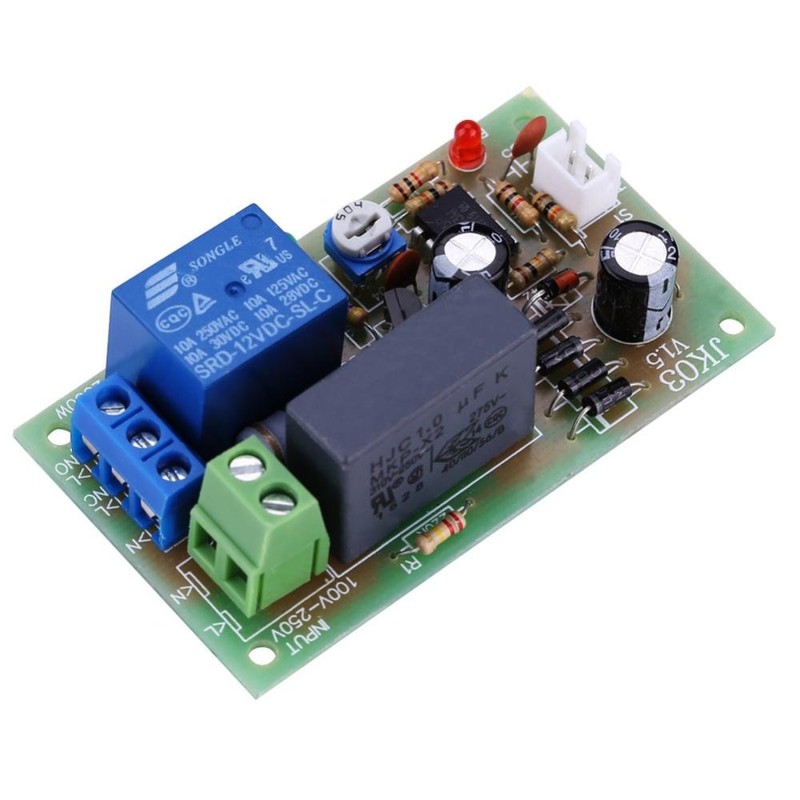 AC 220V Timer Delay Switch Module, Adjustable Timer for Input/Output