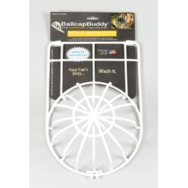 Ballcap Buddy Liquid Soap with Soft Scrub Brush - Gentle Hat Washer Ballcap and Shoe Cleaning Soap for The Dishwasher or Hand Washing - Safely Cleans All Your Caps Visors and Shoes, Made in USA