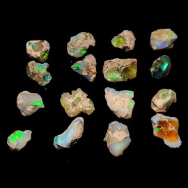 50 carats Ultra Fire Opal Rough, Natural Gemstone, Raw Crystals, Wholesale Lot, Energy Healing Crystals, Meditation, Wikka, Reiki Stone