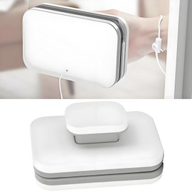 CYSFETENA Magnetic Window Cleaner Large Handle Double Sided High Safety Sturdy Plastic Window Cleaning Tool for 3 to 10mm Glasses