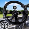 WUKO HUNT Golf Cart Steering Wheel (2024 Upgrade) Universal Design