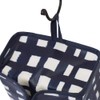 Style Decor W2502500 Tissue Case Cover Indigo Check