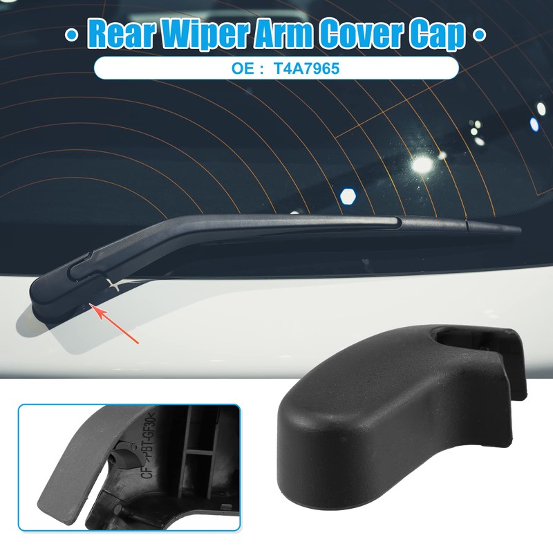 X AUTOHAUX Rear Windscreen Wiper Arm Cover Cap for F-Pace