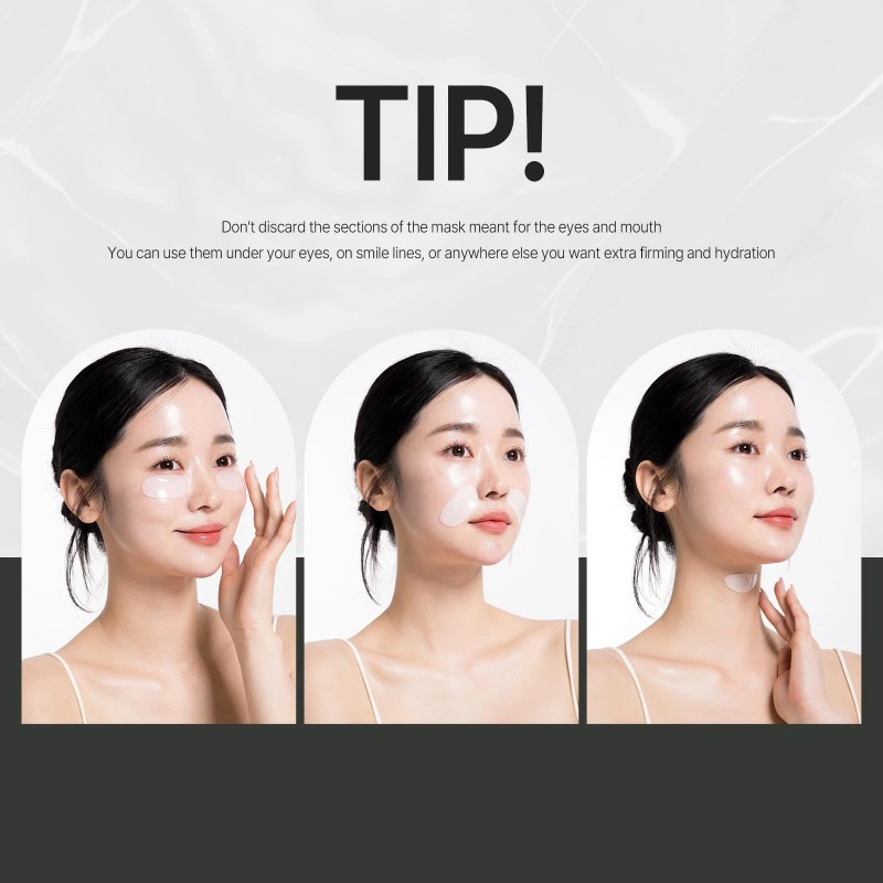 Deep Collagen Skin Treatment Mask Pack Of 5 Anti Aging