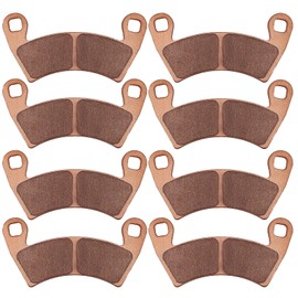 Sintered RZR 1000 Brake Pads for Polaris RZR XP 1000 EPS 2014 2015 2016 2017 2018 2019 2020 2021 2022 2023, Front and Rear Copper Brake Pads