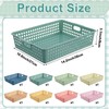 8 Pack Boho Plastic Turn in Paper Trays for Classroom