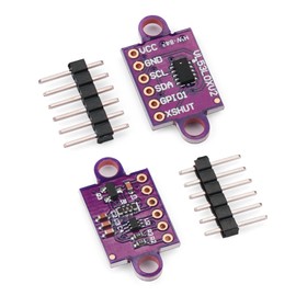 Qoroos 5Pcs VL53L0X Time-of-Flight (ToF) 940nm Laser Ranging Sensor Breakout GY-VL53L0XV2 Distance Measurement Module IIC for Arduino