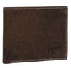 bruno banani Genuine Leather Men's Wallet, 021121, brown, Casual