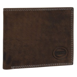 bruno banani Genuine Leather Men's Wallet, 021121, brown, Casual