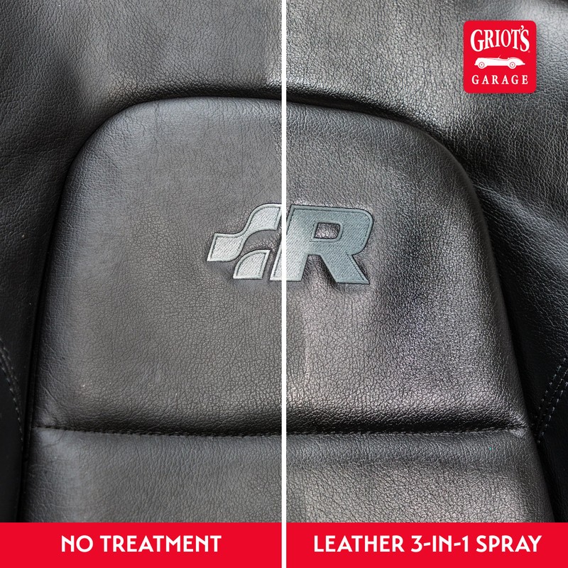 Griot's Garage Leather 3-in-1 Spray, Cleaner and Conditioner for Leather