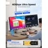 Orico Case Disco Duro M.2 Nvme Usb4 40gbps Ssd Gabinete