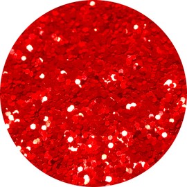 Hemway Premium Craft Glitter Shaker - Red | 110g Super Chunky Metallic Flake Sequins for Resin & Epoxy Crafts | Craft Supplies for Festival, Tumblers, Body, Face, Eye & Nail Art