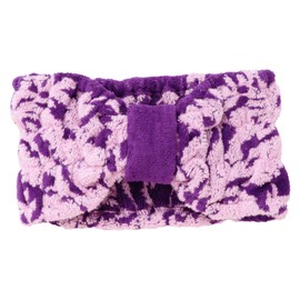 [キャシーマム アイランドスタイル] ノヘアシリーズ 23902202 ヘアバンド レディース 23902202D パープル[D] シャワーツリーパープル 約 横13cm×縦23cm