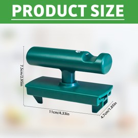 XoeLLe Effortless Arthritis Jar Opener Screw Lid Opener, Adjustable Can Opener Manual, Bottle Opener for Seniors, Lid Opener, Multifunctional Lid Opener for Screw Jars (Green)