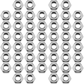 NOTRICKT HN-002 M4 Hex Nut 2 Types Stainless Steel [50 Pieces]