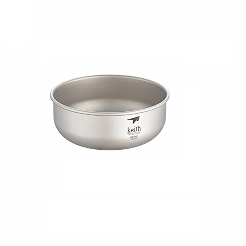 Keith Titanium Camping Bowls 300ml - 900ml for Camping Outdoor