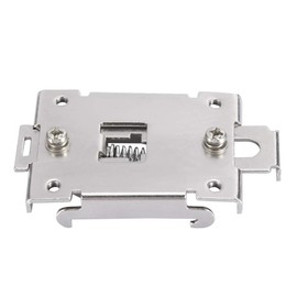 Garosa 35mm Din Rail Fixed Clamp Solid State Fasten Clip with 2 mounting Screws for Relays Mount