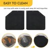 RILONH 24 x 24Inch Mud Flaps for Semi Trucks Tractor