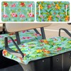 BBTO 2 Pcs Golf Cart Seat Covers Tropical Hawaii Golf