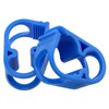 FINBe Blue Plastic Pipe Clamp 6-12mm/1/4''-1/2'' Laboratory Pinch Valve Plastic