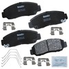 Bendix Priority1 CFC1608 Ceramic Front Brake Pads for Acura CSX