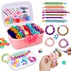 Bracelet Making Kit for Girls Ages 8-12, Weaving Rainbow Bands